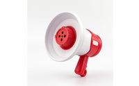 Mini Toy Megaphone with Hanging Chain Portable Electric Megaphone Toy Lightweight Compact for Children, Toddlers, Pretend Play, Party Favors, Dress Up