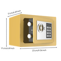 Currency Safe with Currency Slot Secure Currency Drop Box Mountable for Office