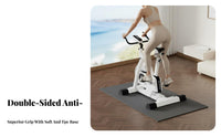 Treadmill Mat Noise Reducing Stationary Bike Mat Non-Slip for Apartment