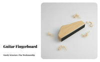 Ergonomic Design Guitar Fret Beveling File Precise Angle Fret Chamfering File Polished Finish for Luthiers, Repair Shop, Workshop