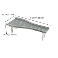 Elevated Model Highway Overpass Textured Scale Model Bridge for Collectors