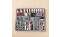 Automotive Tool Set with Tray Car Repair Tool Kit Ergonomic Tools for Garage