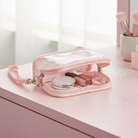 Clear PVC Doll Display Bag for Cotton Dolls and Plush Toys, Ideal for Conventions and Outings
