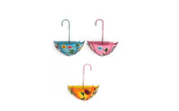 Wall-Mounted Iron Umbrella Planter Compact Umbrella Planter Vintage Whimsical for Gardeners, Balcony, Patio