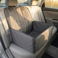 Waterproof Backseat Dog Bed Mat Padded Dog Back Seat Cover Wear-Resistant Car Pet Seat Mat for Road Trips