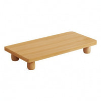 Display Stand Riser Wooden Display Stand Space-Saving Desk Shelf for Professionals