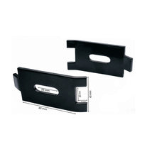 10 Pieces Fence Panel Bracket Fence Mounting Bracket Pre Drilled Post to the Panel Connector for Home Improvers