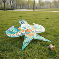Exquisite Design Swallow Kite Easy to Fly Traditional Chinese Kite Tear Resistant Outdoor Toy Scientific Structure for Adults