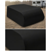 Waterproof RV Rooftop Air Conditioner Cover All-Season Recreational Vehicle Air Conditioning Cover with Storage Bag Windproof Dustproof for Campers
