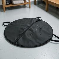 Diagonal Zipper Tutu Bag Nonwoven Round Tutu Bag Polypropylene Storage Soft-Sided for Dancers, Recital