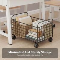 Slim Wheeled Shelving single-unit Large Capacity Slim Rolling Organizer Easy to Install