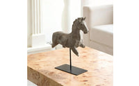 Tabletop Horse Ornament Textured Home Contemporary Style