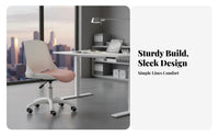 Space Saving Foldable Computer Chair Height Adjustable Office Furniture Breathable Mesh rear Ergonomic Design for Students, Home Workers, Small Apartments, Study Room, Bedroom