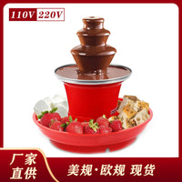 Three-Tier Chocolate Fountain Machine 110-220V