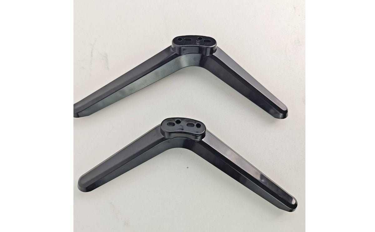 2 Pieces TV Stand Legs Material Tabletop TV Stand Space-Saving Mounting Brackets