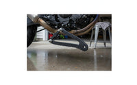 Rear Footpeg Removal Bracket Aluminum Alloy Exhaust Hanger Bracket Lightweight Motorcycle Part for Motorsport Activities