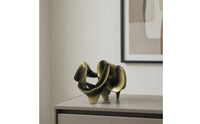 Tabletop Sculpture Lustrous Hollow Sculpture Minimalist for Bookshelf