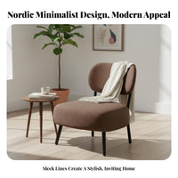 3 Pieces Modern design Shell rear Chair and Table Set Comfortable paddings Indoor Furnishing Sturdy Construction Soft Upholstery for Cafe Owners, Interior Designers, Coffee Shop, Restaurant, Reception Area, Living Room