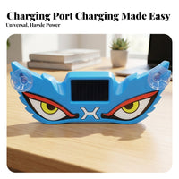 Curved Solar Rear Window Light Blue Plastic