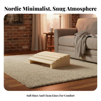 Angled Foot Board Multi-Purpose Footstool Multipurpose for Under Desk, Students