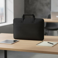Laptop Sleeve with Handles Water-Resistant Laptop Sleeve with Handle Padded Bag for Commuters, Professionals, Travel, Business Trips, School