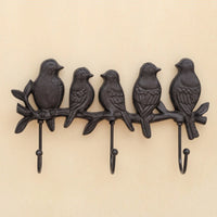 Bird Hook Rack Heavy Duty Bird Wall Hook Hanger for Entryway