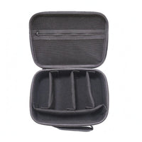 Action Camera Case Padded Zippered Organizer Case Semi-Rigid Adjustable Dividers