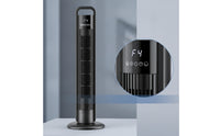 Quiet Floor Fan with Distant Control Wide Oscillation Oscillating Floor Fan 4-Speed Slim for Small Apartment