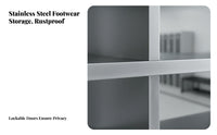 Double-Sided Shoe Cabinet Thickened for Factory Staff, Dorm Residents, Dormitory