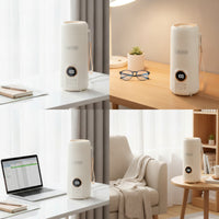 Electric Kettle Cup Insulated Portable Water Boiler Double-Wall for Dorm