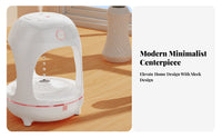 Compatible Anti-Levitation Humidifier Quiet Operation Levitating Water Drop Humidifier Auto Shut-Deactivate for Homeowners, Bedroom, Desk