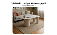 Multi-Person Seating Arrangement Elegant Design Scalloped rear Chair and Table Set Plush Upholstery Commercial Furniture for Clients, Lounge, Boutique