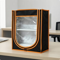 Filament Storage Box Zipper Sealed Filament Organizer Clear Organizer with Window for Makers