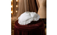 Lolita Bustle Skirt White Padded Bustle Skirt Tie Closure