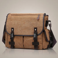 Notebook Bag for Men and Women with Shoulder Strap, Versatile School Bag and Crossbody Bag for Dog Walking, 12-inch Notebook Compartment