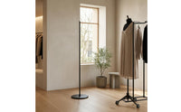 Polished Finish Metal Mannequin Stand Base Straight 1.5 M Rod Stand