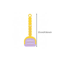 Scraper with Long Handle Flexible Bathroom Scraper Cleaning Tool with Long Handle Ergonomic Scrubbing Brush Easy to Clean