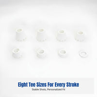 Mini Beer Bottle Sports Tee, Multi-Size Ball Holder, New Design