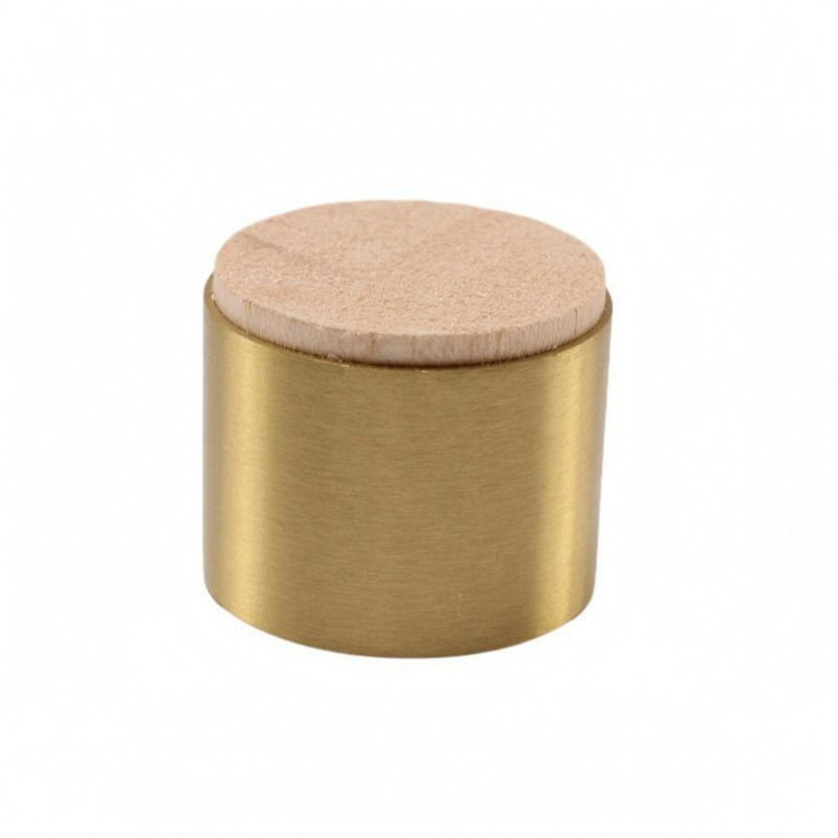 Solid Construction Cork-Top Pen Holder Compact Cylindrical Pen Holder Low-Height Pencil Cup Modern Design