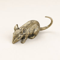 Brass Figurine Small Figurine Compact Metal Craft for Desk