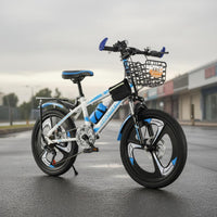 Front and Rear Brakes Mountain Bike Mudguards Included Kids Bike Multi-Speed Bike for Students, Boys, Girls, School Commute, Recreational Riding
