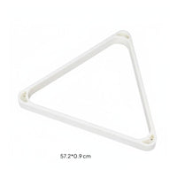 Long-Lasting Billiard Triangle Rack Reinforced Corners Pool Triangle Rack Thickened Material Billiards Equipment Polished Surface for Children