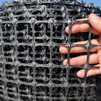 Plastic Mesh, Bird Netting, 2m×50m, Black, 3.5cm Mesh, Chicken Farming, Gardening Fence Net