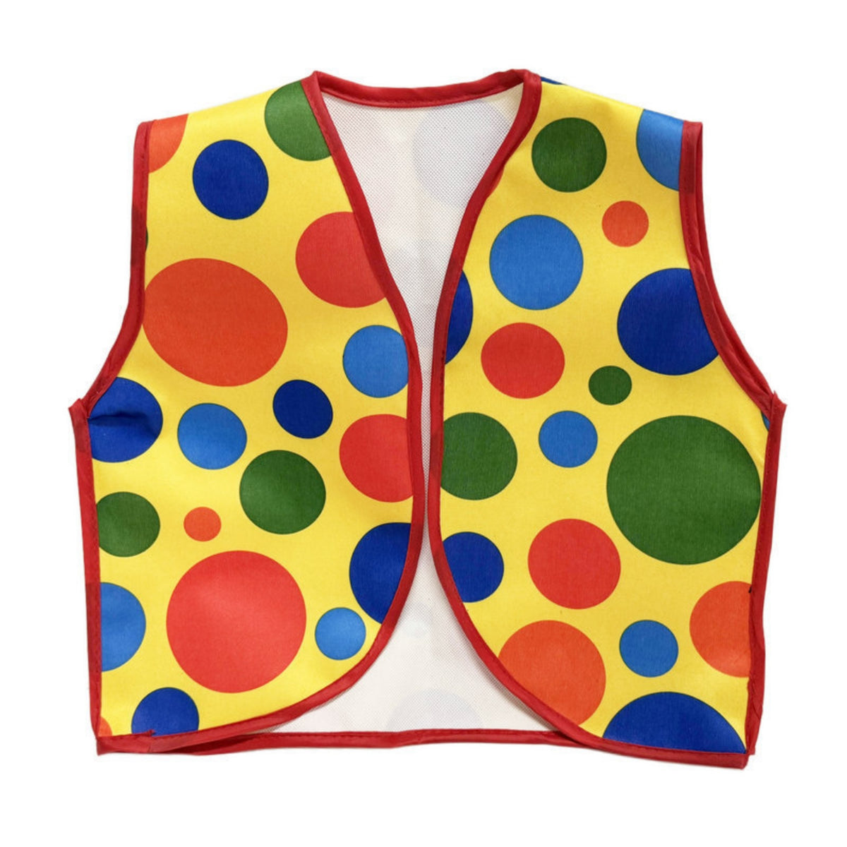 Clown Costume Vest Funny Clown Vest Bright Clothing for Children, Kids