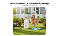Portable Camping Shower Multi-Functional Manual Pump Pressure Dispenser Outdoor Equipment Sturdy Construction for Campers, Beach