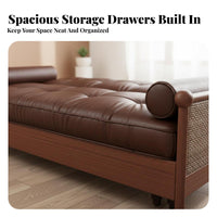 Multi-Functional Pull-extendable Sofa Bed Space-Saving Design Pull-extendable Loveseat Bed two-in-a single pieceUse Living Room Furniture Easy Conversion for Apartment Dwellers, Homeowners, Young Adults, Small Spaces, Home Office