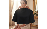 Short Makeup Cape Easy to Clean Makeup Artist Shoulder Cape Breathable Material Cosmetology Client Shawl for Estheticians