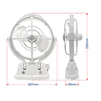RV Cooling Fan Lightweight RV Fan Low Noise for Boaters