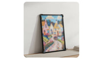 50x70 Cm Frame Sturdy  Puzzle Frame Horizontal or Vertical Display Home Decoration for Living Room, Office