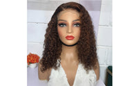 Female Mannequin Bust Skin-Toned-Toned Mannequin Head with Shoulders Life-Size Manikin Head Bust for Salons